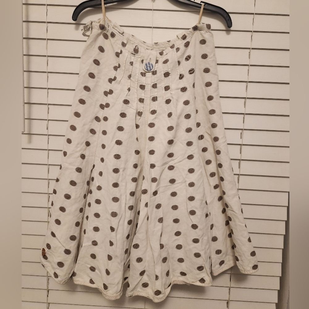 Rare Hugo Boss "Bova" Polka Dot Women's Midi Skirt Size US 4
